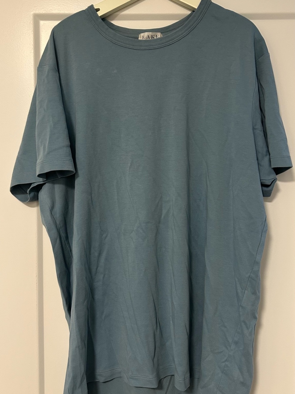 Lake Men’s Pajama Blue Crewneck Top